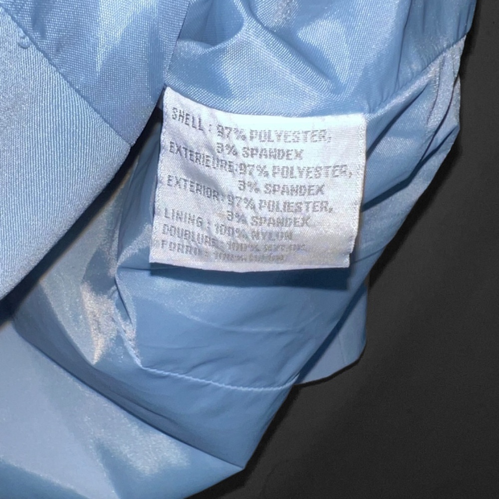 Liz Claiborne Pale Blue Jacket - Picture 7 of 8